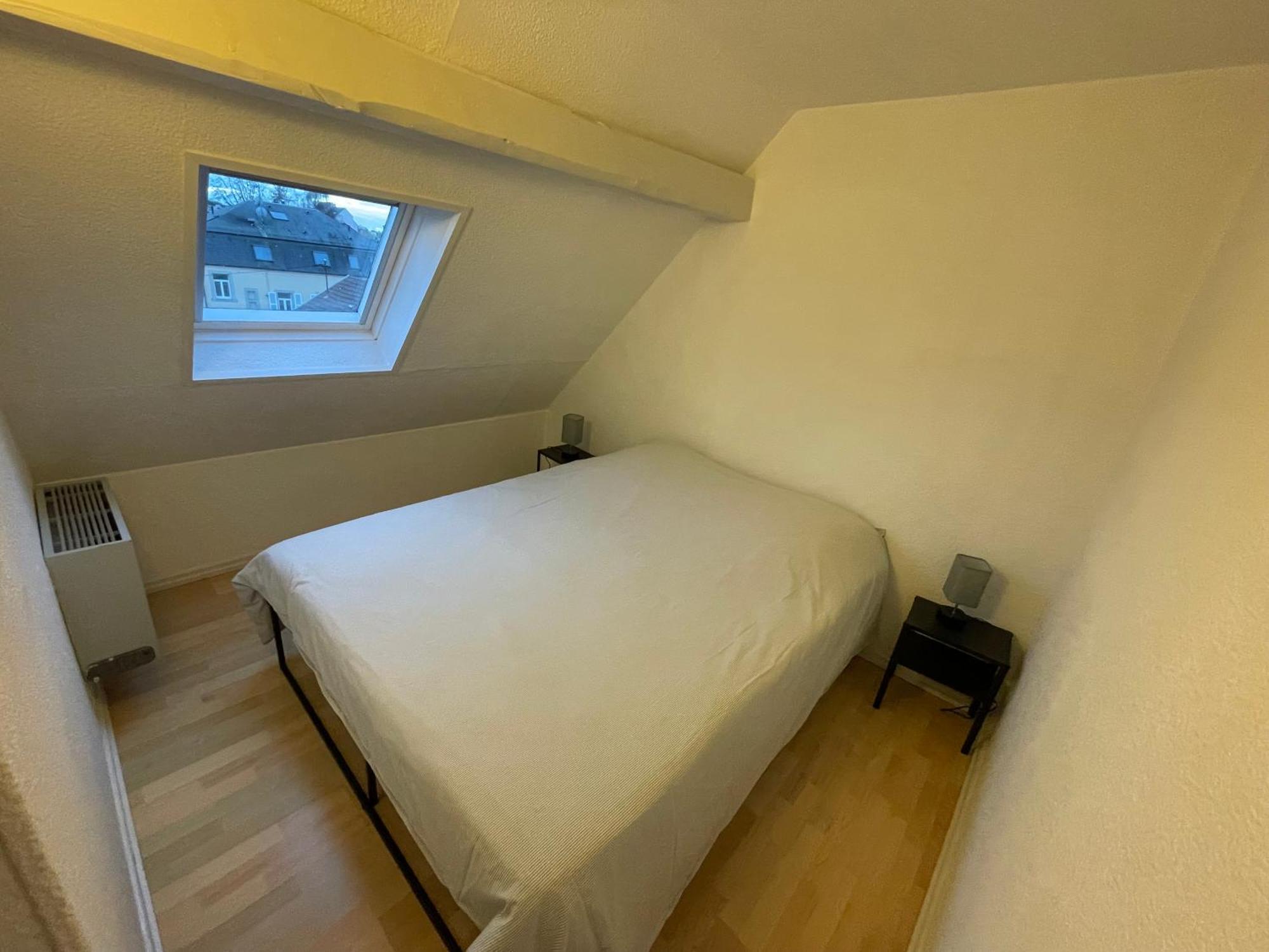 Fathala - Appartement Lumineux En Dernier Etage - Face A La Gare Routiere Sarrebourg Buitenkant foto